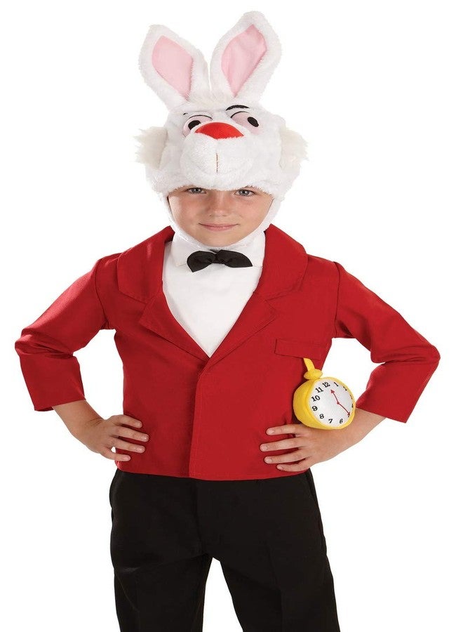 فن شاك زي الأرنب الأبيض للأطفال من فن شاك، زي أرنب للأولاد والبنات، زي أرنب لطيف للأطفال للعب والتنكر، صغير - Image 2